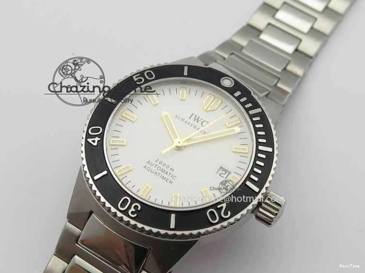 MIROTIME 0204 Aquatimer Automatic SS Noob Best Edition White Dial On SS Bracelet A Lightweight 7251